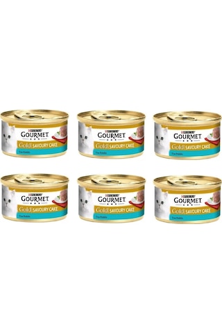 Gourmet Gold Kıyılmış Ton Balıklı 85 Gr X 6 Adet
