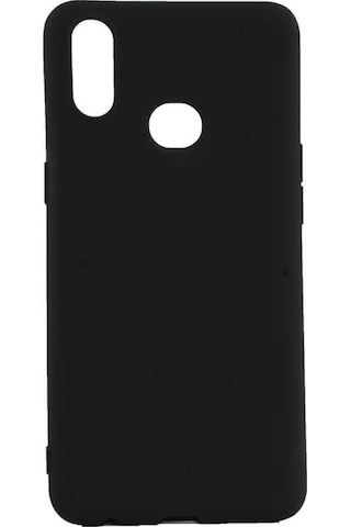 Samsung Uyumlu Galaxy A10S Kılıf Zore Premier Silikon Kapak-Siyah