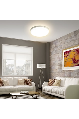 Hombey 24w Led Tavan Lambası, 2800-3200k Islak Beyaz Işık, Ac85-265v Girişi, 130 Adet 2835 Ledler, 2160lm Parlaklık Sıcak Beyaz