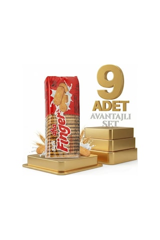 Afia Sütlü Finger Bisküvi 9x140 Gr