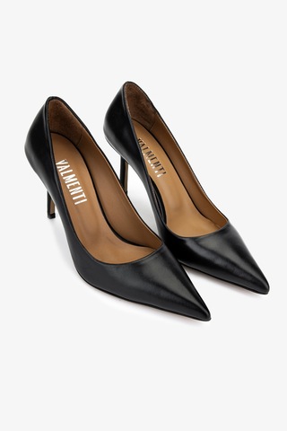 Valmenti Kadın Siyah Topuklu Ayakkabı 472 1117 Bn Ayk Y25 Sıyah Siyah