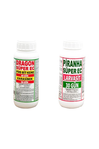 Dragon Piranha Pire Bit Kene Sivrisinek Haşere 2 x 500 ML Dragon Piranha Pire Bit Kene Sivrisinek Haşere 2 x 500 ML