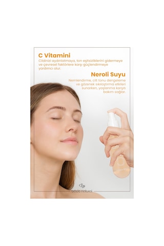 Bade Natural Vitamist C Vitamini & Neroli Yüz Spreyi 100 ML
