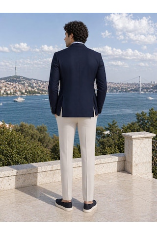 Alexandergardi Erkek Blazer Ceket Lacivert