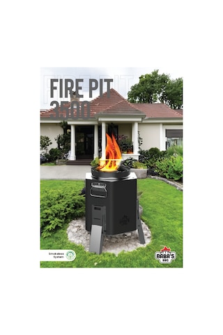 Ateş Çukuru 3500 / Dumansız / Baba's Bbq