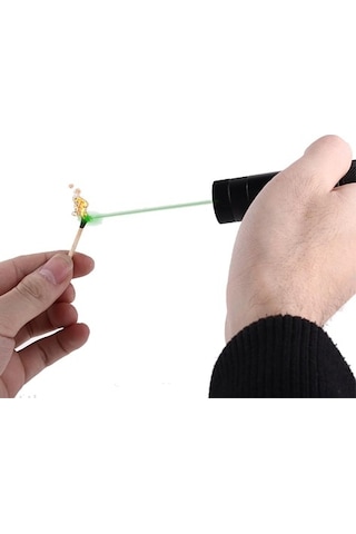 Yeşil Şarjlı Lazer Pointer 1000mw Yakıcı Çok renkli