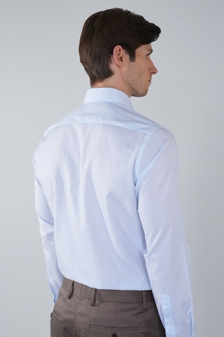 Bisse Klasik C Yaka Regular Fit Cepsiz Gömlek A.mavi Gmkls250054 33 Açik Mavi
