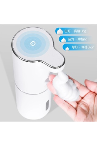 Usb Köpük Dispenseri-dokunmasız Otomatik Sabunluk Köpük Usb Şarj Akıllı Kızılötesi Sensör Sıvı Sabunluk Banyo El Dezenfektanı Dispenseri