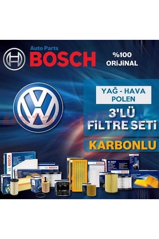 Vw Golf 7 1.2 Tsı Bosch Karbonlu Filtre Bakım Seti 2013-2017
