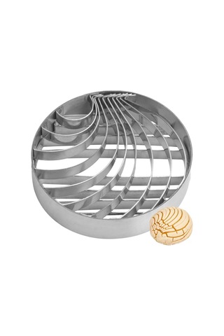 Monyee Meksika Kabuk Şekilli Ekmek Kesici, Gıda Kesim Aracı, 4.09x0.87 İnç, Tek Birim Paket Diğer