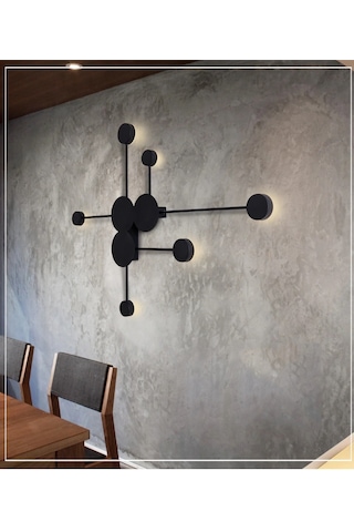 Simaavize Leuchte Modern Aplik Siyah