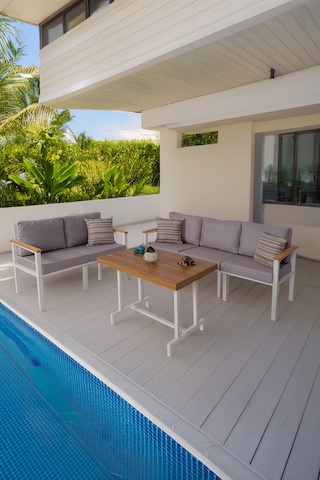 Neokas Bahçe Takımı, Balkon Mobilyası, 2+3+masa, Kafe Koltuğu, Minimalist Tasarım