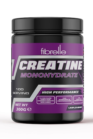 Fibrelle Kreatin Monohidrat 300 G 100 Servis Aromasız