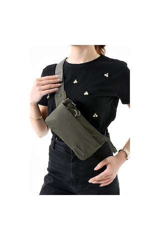 571 Collections Çok Cepli Bel Çantası Unisex Haki Model: 571-13-9r Haki
