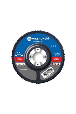 Magmaweld Flapdisk Ao 80 Kum-115x22 MM-813m31158a