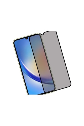 Samsung Galaxy Uyumlu A34 Hayalet Privacy 5d Ekran Koruyucu Cam
