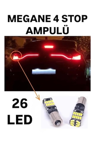 Renault Megane 4 Sedan Ve Hb Kasa Arka Stop Fren Ampulü H21w