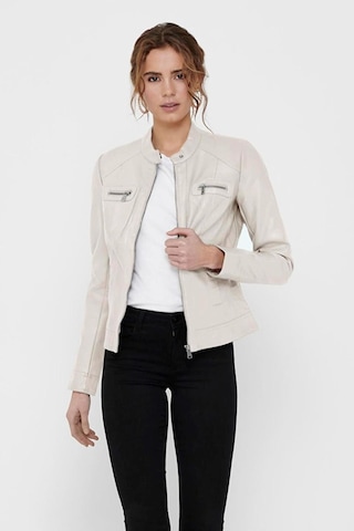 Only 15081400 Onlbandıt Faux Leather Bıker Otw Noos Kadın Deri Pıu Ceket Moonstruck