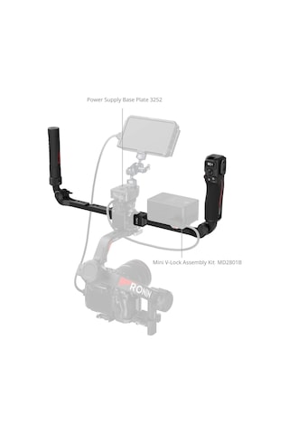 Smallrig 4327 Djı Rs Serisi İçin Odak Kontrolü Çift Tutamağı