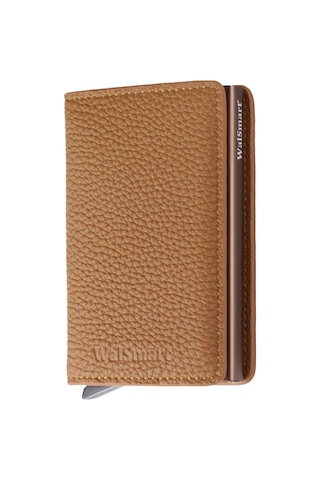 Walsmart Slim Floter Akıllı Mekanizmalı Cüzdan Taba