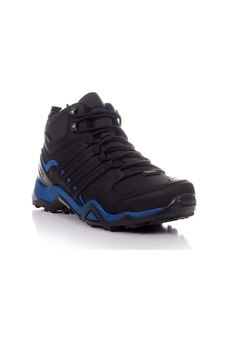 Tonny Black Unisex Siyah Sax Rahat Kalıp Yanı Şerit Detaylı Bağcıklı Trekking Bot Tb242-0 324 Siyah Sax Siyah - Saks Mavi