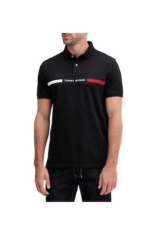 Tommy Hilfiger Erkek Polo Yaka T Shirt Mw0mw38130 Bds Siyah Siyah