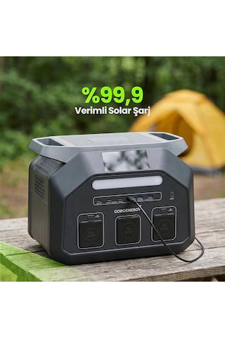 Goboenergy P1800 1024wh Lifepo4 Taşınabilir Güç İstasyonu, 1800w Sürekli 3600w Tepe Güç, 1200w Hızlı Şarj, 50
