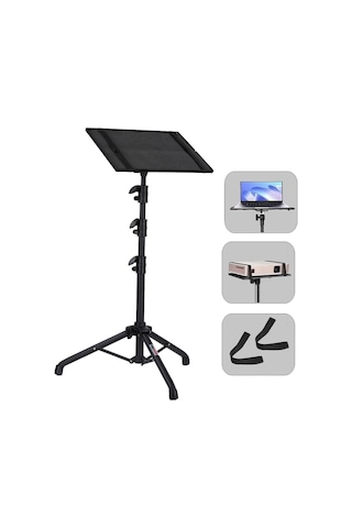 Lastvoice Lp-20l Ayarlanabilir Yüksek Kaliteli Notebook Laptop Standı Sehpası 70-160 Cm Yükseklik Ayarlı