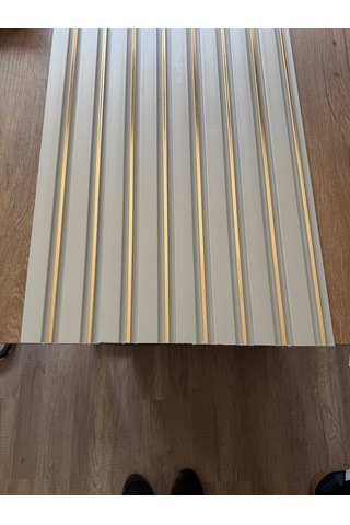 Polimer Vizongold Duvar Ofis Tv Arkası Koridor Dekoratif Panel 5 Adet 55 Cm