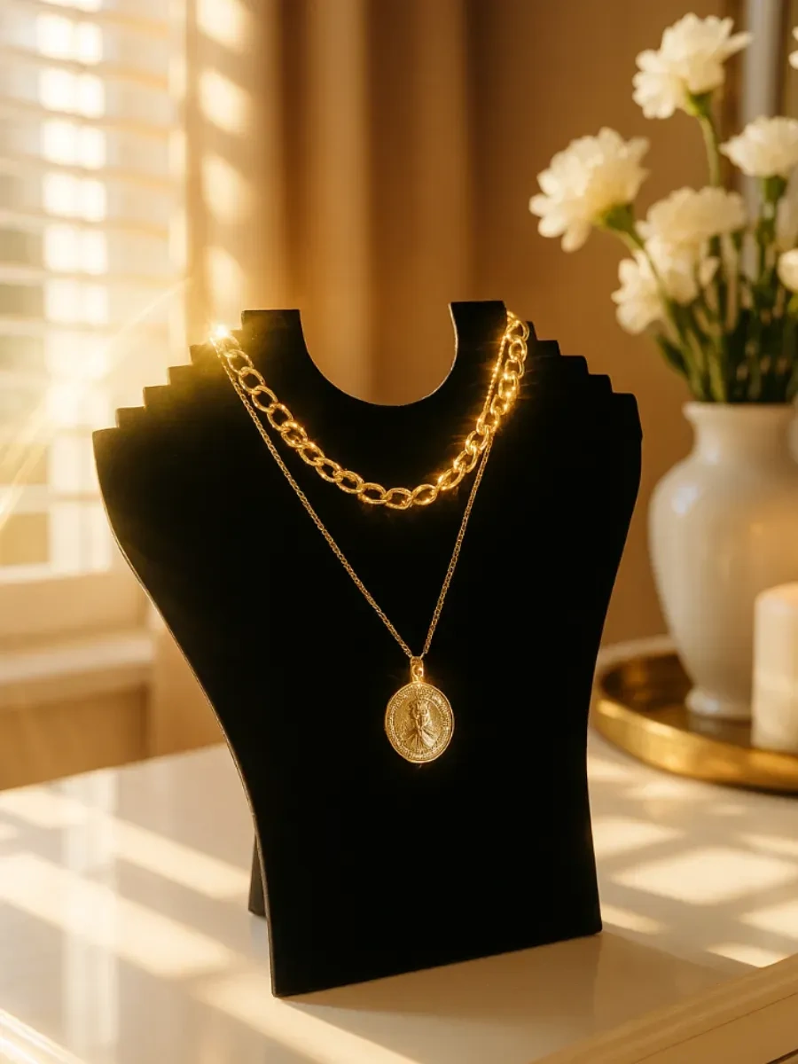 Queen Fair Zincirler Ve Takı İçin Büste Stand 17363793