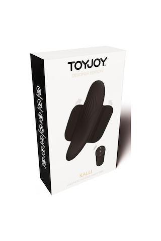 Toyjoy Kalli Külot Vibratör Slip Vibratör - Silikon, Siyah
