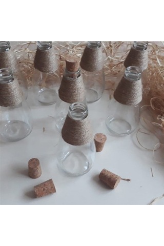 25 Adet Avşar Soda Şişesine  Uyumlu Konik Mantar Tıpa