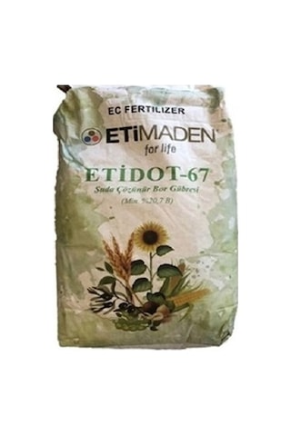 Etidot 67 Borlu Gübre 20 KG Toz Zirai Bor