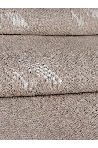 Aspen 3 Parça Çift Kişilik Pike Takımı Kahverengi 240 X 260 Cm Kahverengi
