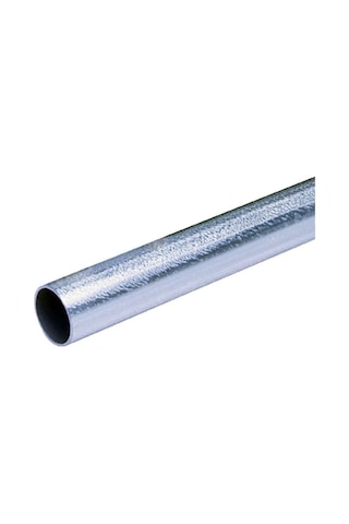 3Mt.Emt Dişsiz Galvanizli Çelik Boru Yarım Parmak Iç Çap16Mm
