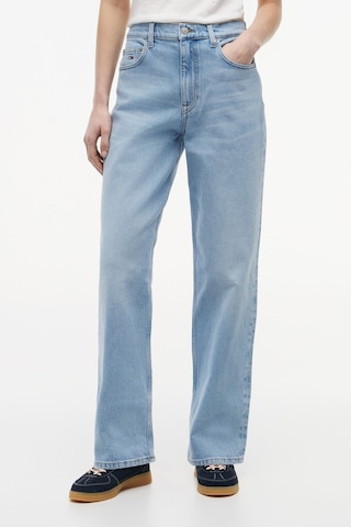 Tommy Hilfiger Layla Yüksek Bel Düz Kesim Kadın Jean Bj0111-16253 Açık Mavi
