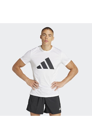 Adidas Run It Erkek Beyaz Günlük T-shirt - In0075 Beyaz