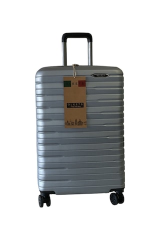 Oleets Unisex 4 Tekerli Kilitli Orta Boy Valiz Bavul