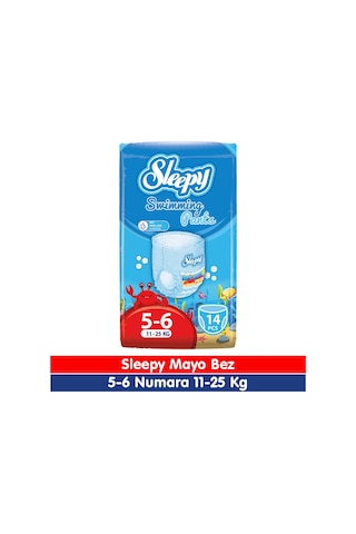 Sleepy Mayo Bez 5-6 Numara 14 Adet