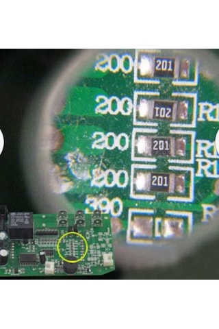 20X Kat Büyütebilen Göz için Lup Büyüteç Mercek