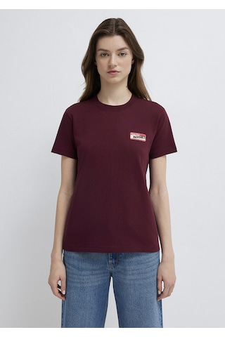 Mavi - Bordo Tişört 1614249-70422
