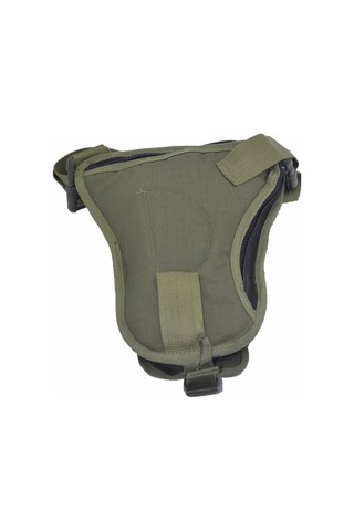 Tabancalık Bel Bacak Omuz Çantası Yeşil