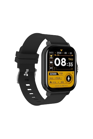 Zmsmart Akıllı Saat Sesli Görüşme Özellikli Spor Modlu 42mm Unisex Siyah-siyah Dw68