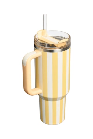 The Quencher H2.0 Flowstate Tumbler Pipetli Termos Butter Cabana Gloss 1.18 Litre Renksiz