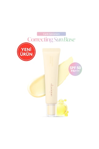 Dasique Güneş Koruyucu Ton Eşitleyici Ve Pürüzsüzleştirici Baz Correcting Sun Base 03 Lemon Cream