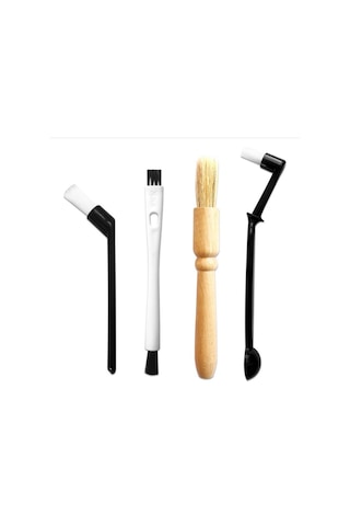 Kahve Makinesi Temizleme Set Kahve Öğütücü Fırçası, Boyut:4'ü 1 Saat Tip Diğer