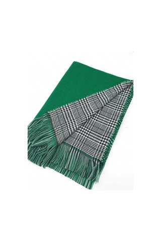 Ladycolor Çift Taraflı Ekose Atkı Şal Omuz Şalı 5541212544 Benetton
