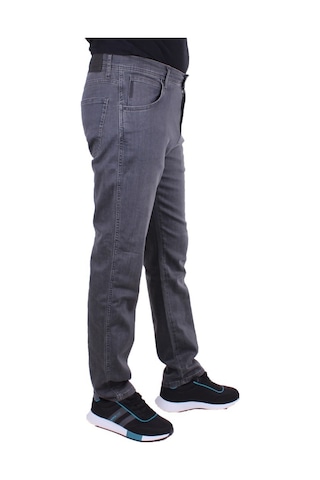 Twister Vegas 132-307 Antrasit Yüksek Bel Rahat Paça Erkek Jeans Pantolon Antrasit