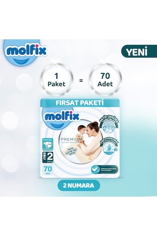 Premium Fırsat Paketi 2 Beden 70 Adet 1 Numara