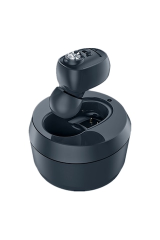 Sones Cıc İşitme Cihazları Şarj Edilebilir Görünmez Kablosuz Ses Amplifikatörü Siyah